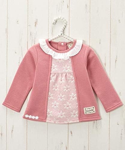 Nissen ニッセン あったか裏起毛 完全送料無料 カーデ重ね着風 キッズ トレーナー 子供服 女の子