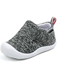 OAISNIT Baby Boys Girls Sneakers Anti Slip Lightweight Soft Toddler First Walkers for Walking Running (5.5 M Toddler, A-Green)