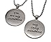 LUX ACCESSORIES Best Friends BFF You are My Sunshine Necklaces (2pc)