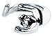Mikiy Women's Fashion Style Lovely Cat Open Alloy Ring(Silver)
