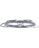 Under Armour Women's Wordmark Headbands - 4 Pack, Black/White, One Size