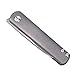 Kizer Cutlery Folding Pocket Knife Front Flipper Drop Point Blade Titanium Handles Tactical Knife with Titanium clip,Kizer Justin Lundquist Feist Ki3499