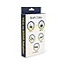 Brisk Links VGA to HDMI Adapter Converter, Output 1080P HD Video Cable with Audio Support for TV/AV/HDTV - Includes Bonus High Speed HDMI Cable