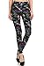Leggings Depot High Waisted Floral & Space Print Leggings for Women-Full Length-R509, Rainforest Flower, One Size