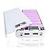 Dreamyth DIY USB Mobile Power Bank Charger Case Pack 8pcs 18650 Battery Holder For Phone (White)