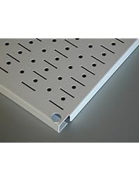 30 3216 Panel de junta para herramientas Wall Control, panel perforado de metal galvanizado, de 32" x 16", 30 P 3216 W