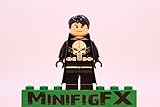 Lego Custom Printed The Punisher Minifig Marvel Super Hero