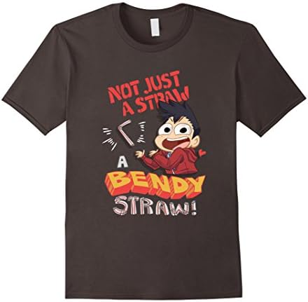 Mens Mondo Mango T-Shirt Not Just A Straw Medium Asphalt