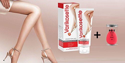 Hendel's Garden Varikosette Cream for legs Varicose Vein Cream improves blood circulation and soothes pain Original