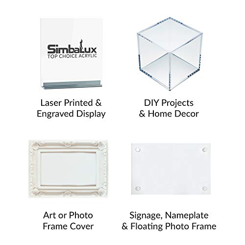 5 Acrylic+Plexiglass+SimbaLux+Transparent+Projects