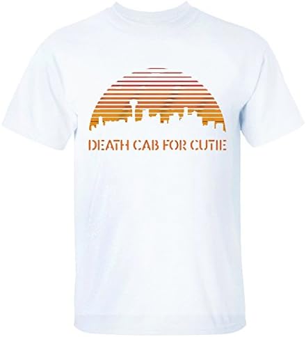 PTTH Men's Death Cab For Cutie T-Shirt white XL