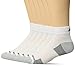 New Balance Men's Performance Training Ankle Socks-6 Pairs, White/Grey, X-Large