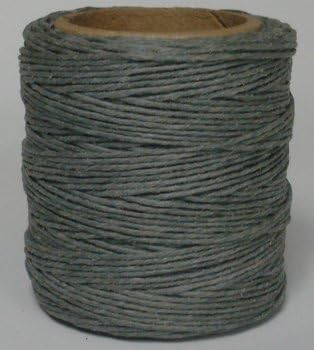 Maine Thread - .040" Gray Waxed Polycord. 210 feet each. Includes 2 spools.