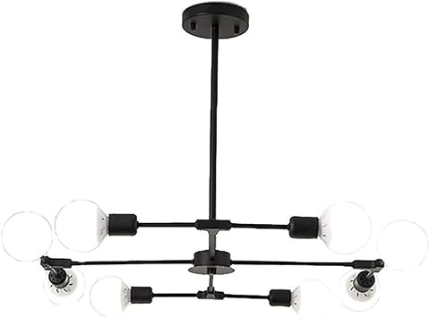 ZTMN Moderne Kronleuchter Mid Century Sputnik Pendelleuchte 360 Grad