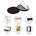 Felt Furniture Pads 140 Pcs - Self Adhesive Floor Protector Chair Pads Variety Pack - Wood Furniture Noise Reduction Bumpers & Protectors for Hardwood & Laminate Flooring