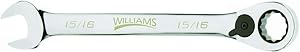 Williams 1230RC Knarren-Ring-Maulschlüssel, 12 Punkt, 15/16 Zoll
