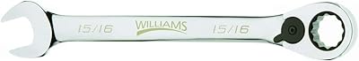 Williams 1230RC Knarren-Ring-Maulschlüssel, 12 Punkt, 15/16 Zoll