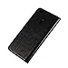 iCoverCase Xiaomi Mi Max Case, Crazy Horse Pattern Genuine Leather Case [Wallet Function] Flip Stand Cover with Card Slot for Xiaomi Mi Max(6.44inch)(Black)