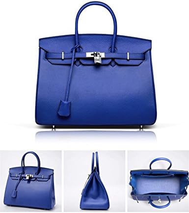 Amazon Sサイズ ハンドバッグ レディース 本革鞄 バーキン風 通勤 定番 レザーバッグ ミニバッグ ビジネスバッグ ノーブランド品 ハンドバッグ