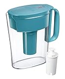Brita 5 Cup Metro Water Pitcher with 1 Filter, Turquoise