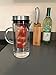 Fruit Infusion Water Pitcher - Stainless Steel Lid With Durable Borosilicate Glass - 1300 ml (44 oz.) Carafe
