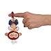 WowWee Fingerlings Glitter Monkey - Liberty (Red, White, & Blue Glitter) - Interactive Baby Pet