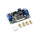 DZS Elec LM2596 DC-DC Buck Converter 4-40V to 1.25-37V Step-Down Regulator Power Module Volt Stabilizer with LED Voltmeter Display Cooling Fin and Copper Cylinder Holder