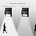 Habor Solar Lights 20 LED Wireless Motion Sensor Waterproof Outdoor Light for Patio, Deck, Yard, Garden, Fence, Driveway (4 Pack)