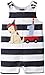 Mud Pie Baby Boys' First Birthday Shortall, Puppy Stripe, 12-18 Months
