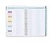 Blue Sky 100332 2017-2018 Academic Year Teachers Weekly Lesson Planner, Twin-Wire Bound, 5