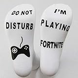 DDHHYH Do Not Disturb I'm Gaming' Ankle Socks Great Novelty Gamer Gift For Gamers Who Have Everything!