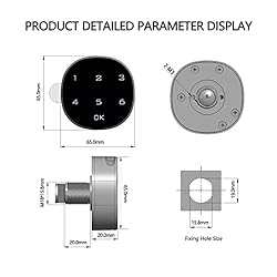 Digital Electronic Coded Lock,Touch Screen Password