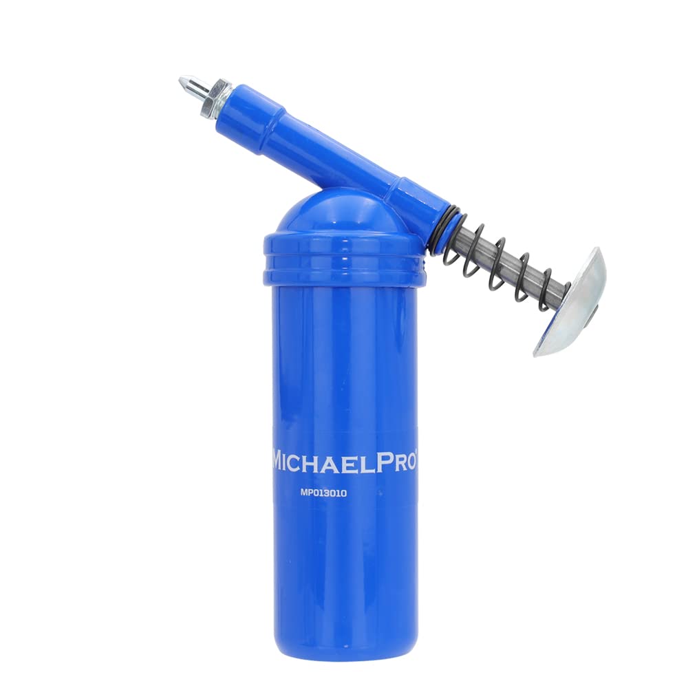 MichaelPro MP013010 3.3oz (100cc) Mini Grease Gun, Precision Nozzle, Single Hand Operation, 4000 PSI | for Bikes, Accessories