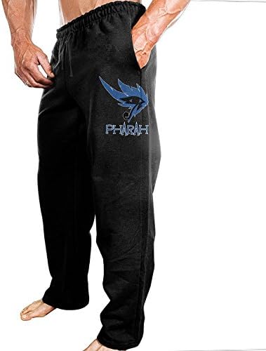TONGY Mens Pharah Over Watch Comfortable Hiphop Funny Sweatpants Leisure Wear Size M Black