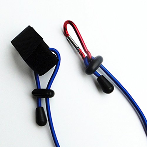 image for MagiDeal 4 Pieces 42'' Elastic Kayak Canoe Rowing Boat Paddle Leash Fi