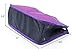 Superbpag Women Travel Insert Handbag Organizer Purse Organizer Tidy Bag Purple