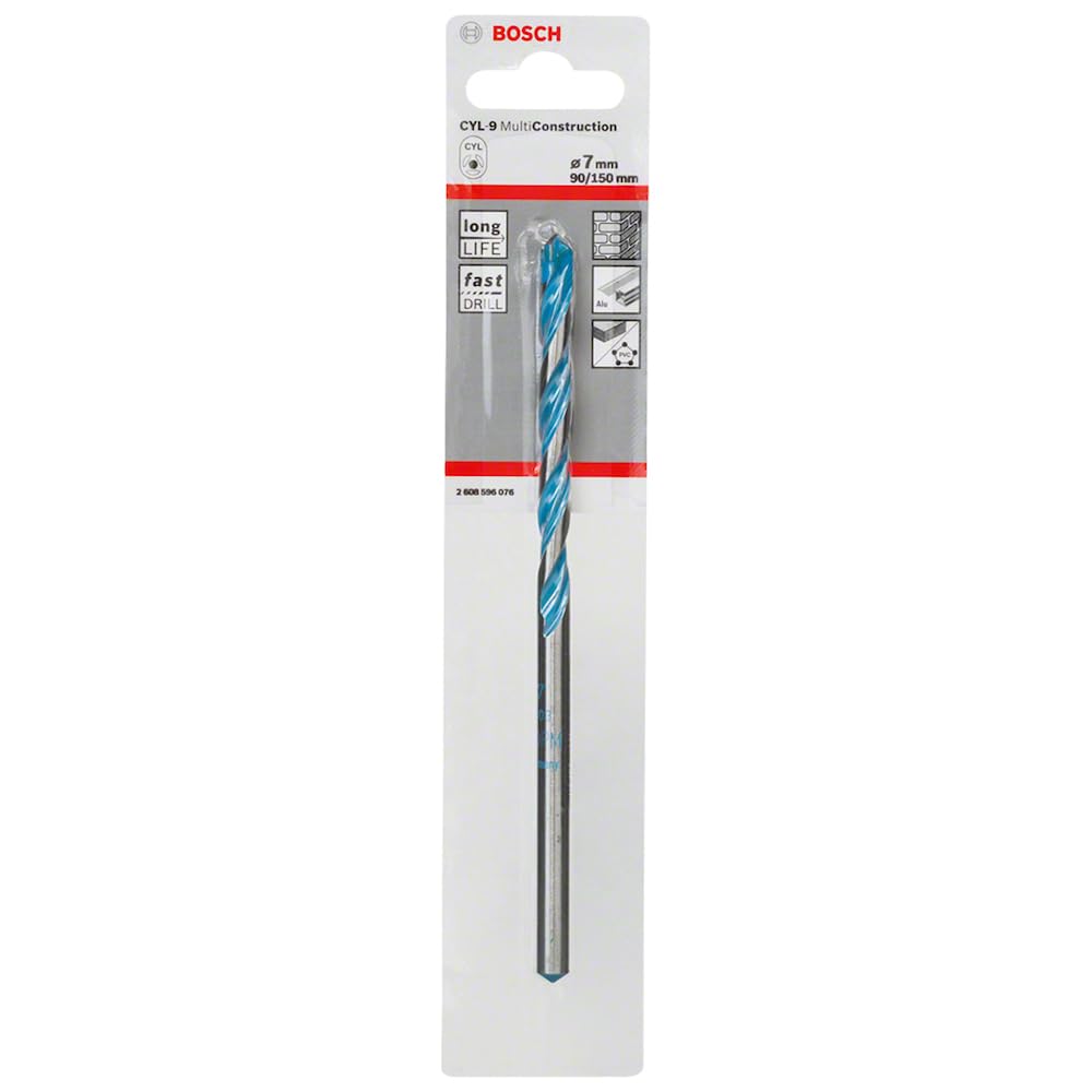 Bosch 2608596076 7 x 90 x 150 mm CYL-9 Multi-C Drill Bits