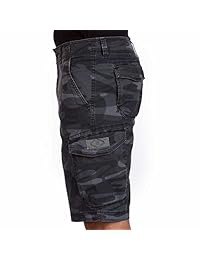 UNIONBAY Montego Cargo - Pantalones cortos para hombre, varios colores y tamaños, elasticidad cómoda