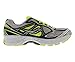 Saucony Men's Guide 7 Running Shoe,White/Black/Citron,10 M US