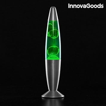 GKA Lampe Magma Lavalampe Magmaleuchte Lavalampe 34 cm Tischlampe Leuchte wunderschöne Ausgefallene Lampe Tischleuchte mit Er