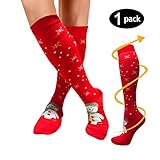 Compression Socks For Men & Women –Funny socks Best Medical All Sports,Travel,Nurse - 20-25 mmHg