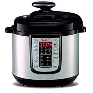 Tefal CY505E30 Fast & Delicious Multicooker Elektrische snelkookpan, 1.200 W, 25 automatische programma’s, handmatige…