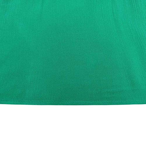 AOJIAN High Waisted Leggings -Soft & Slim - More Colors & 1000+ Prints,Womens Waffle Knit Tunic Blouse Tie Knot Henley Tops Loose Fitting Bat Wing Plain Shirts Green