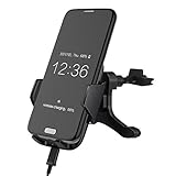 FTXJ NEW Qi Wireless Fast Charger Stand Dashboard Air Vent Car Mount Holder For Samsung S7