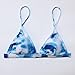 MOOSKINI Women Coloring Padded Bikini Straps 2 PCS Swimsuit Bikini Set (S(US Size 2-4), B868BW)