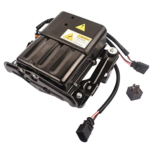 GESUPEI Air Suspension Compressor with Housing 97035815107 97035815111 Compatible with PORSCHE PANAMERA (970)
