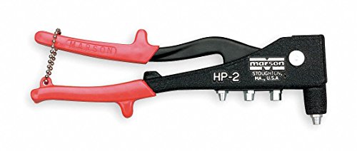 Riveter, Deluxe, 3/32, 1/8, 5/32, 3/16 In