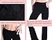 Yogipace,Petite/Regular/Tall,Women's Bootcut Yoga Pants Long Workout Pant with Back Pockets