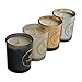 MOTINI 4 Pack Hand-Poured Luxury Scented Candles Set Christmas Soy Candles Bulk Gift Aromatherapy Candles Highly Scented Mandarin, Winter, Peony, Pink Pepperthumb 2