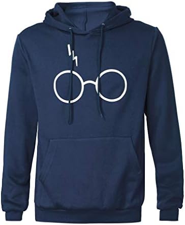 Men's Autumn Casual Harry Potter Print Hooded Sweatshirt Outwear Tops Blouse